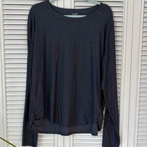 Women’s Old Navy Active Cloudmotion Dark Blue Long Sleeve Top XXL Tall